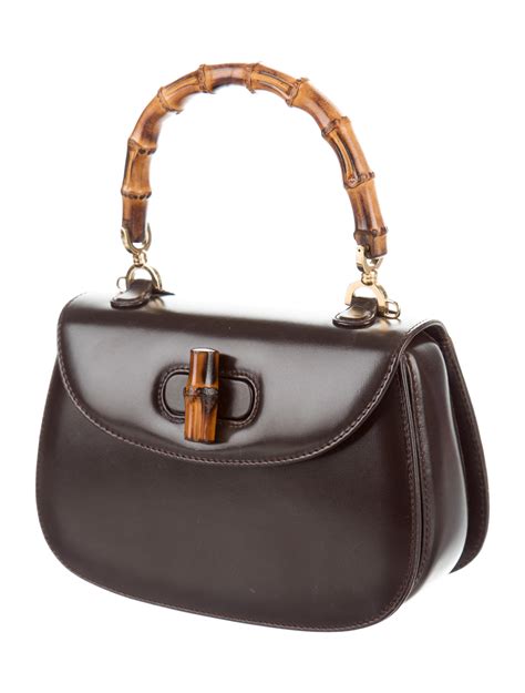 gucci top handle bags wooden|gucci vintage bamboo handle handbag.